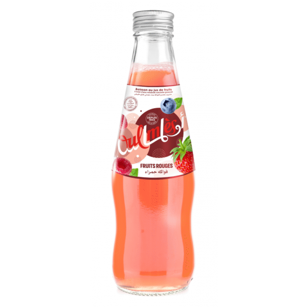 Oulmes Bulles Fruitees rouges 25cl